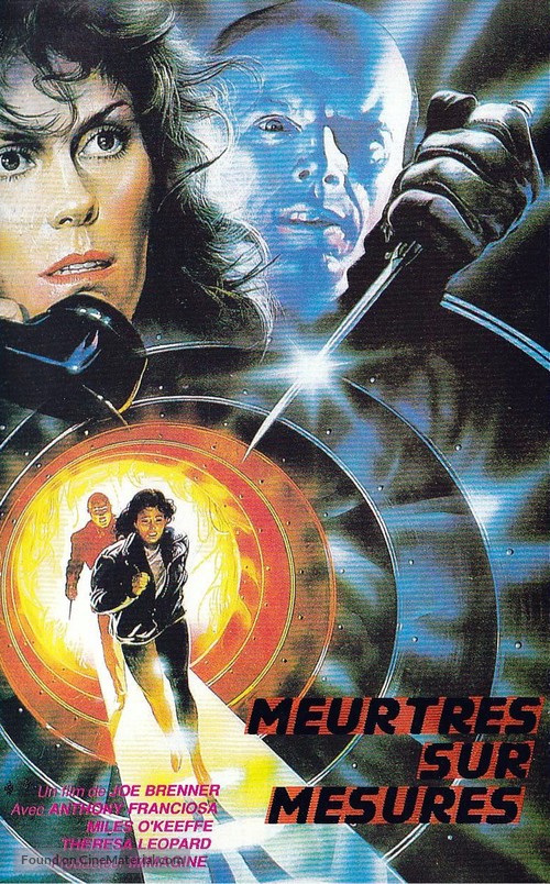 La morte &egrave; di moda - French VHS movie cover