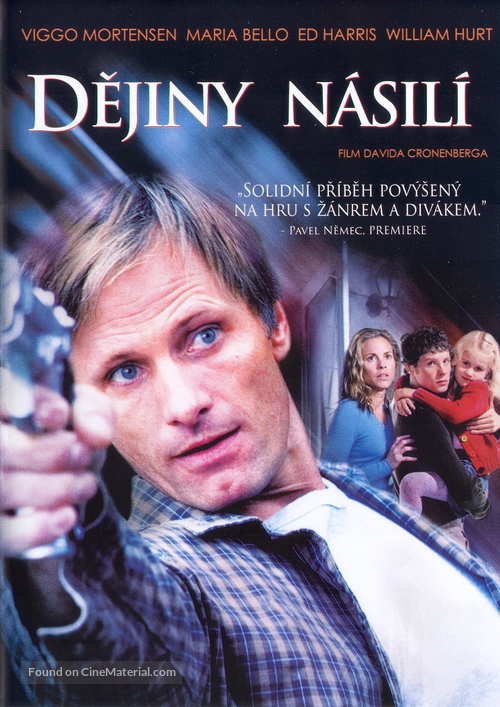 A History of Violence - Czech DVD movie cover