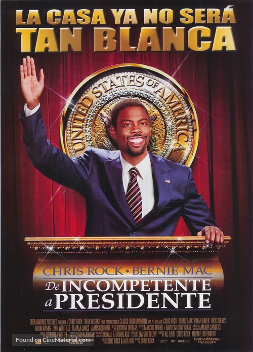 Head Of State - Spanish Movie Poster