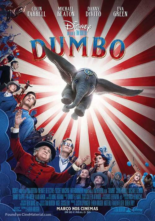 Dumbo - Brazilian Movie Poster