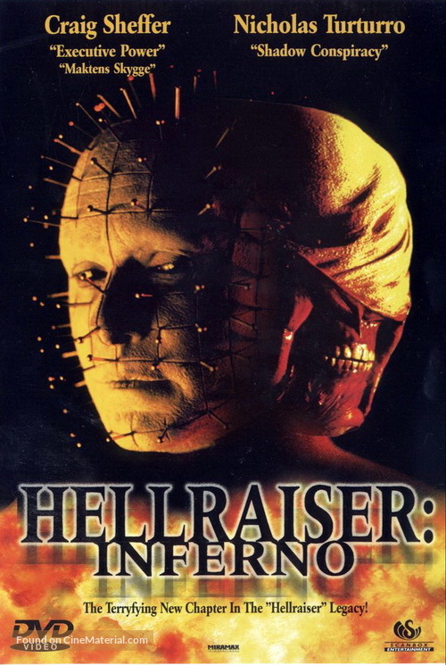 Hellraiser: Inferno - Norwegian Movie Cover