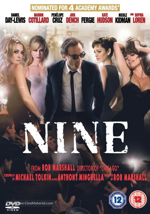 Nine - British DVD movie cover