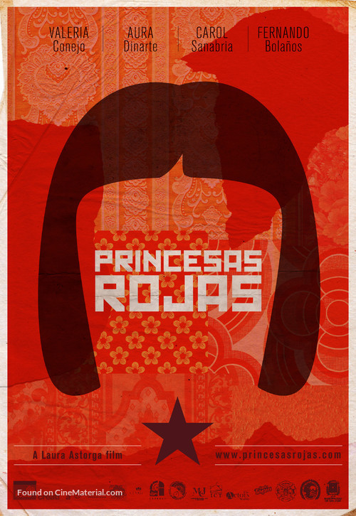 Princesas Rojas - Costa Rican Movie Poster