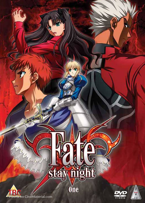 &quot;Fate/Stay Night&quot; - British DVD movie cover