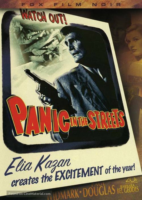 Panic in the Streets - DVD movie cover