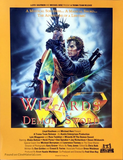 Wizards of the Demon Sword - Movie Poster