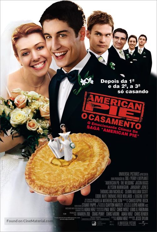 American Wedding - Brazilian Movie Poster
