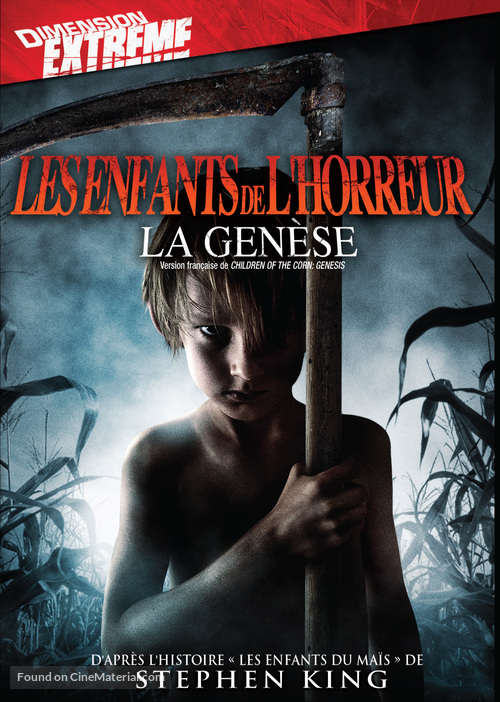 Children of the Corn: Genesis - Canadian DVD movie cover