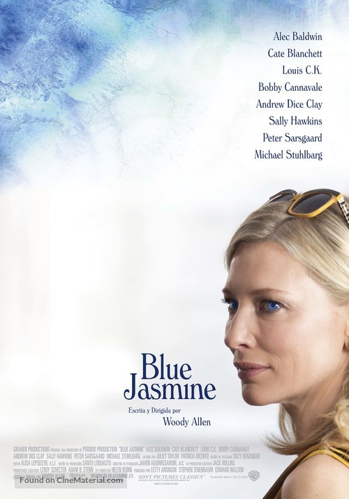 Blue Jasmine - Spanish Movie Poster