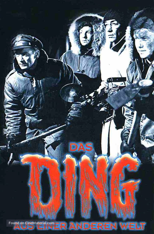 The Thing From Another World - German VHS movie cover