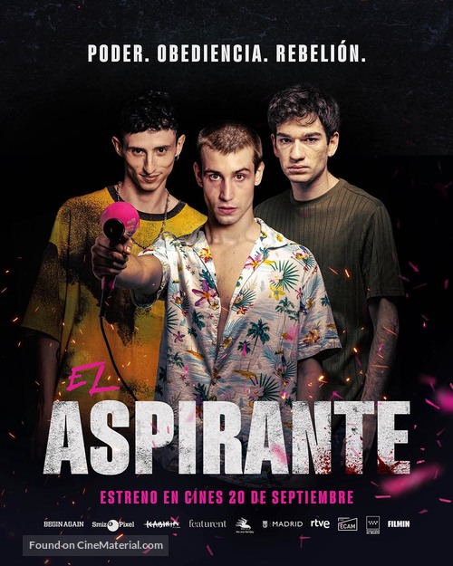 El aspirante - Spanish Movie Poster