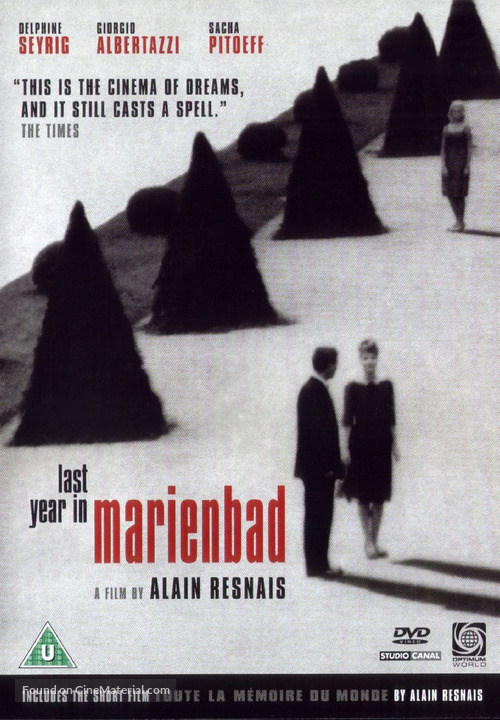 L&#039;ann&eacute;e derni&egrave;re &agrave; Marienbad - British Movie Cover