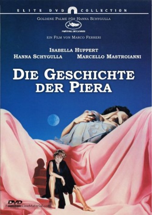 Storia di Piera - German DVD movie cover