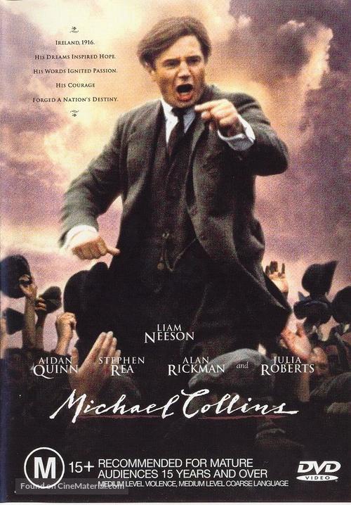 Michael Collins - Australian DVD movie cover