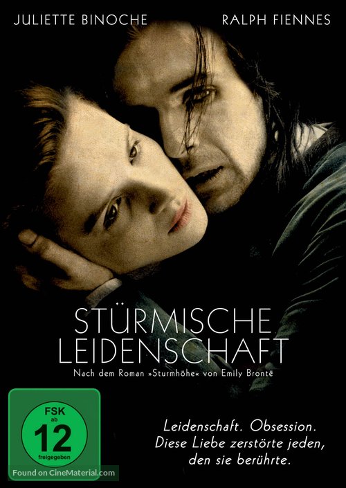 Wuthering Heights - German DVD movie cover