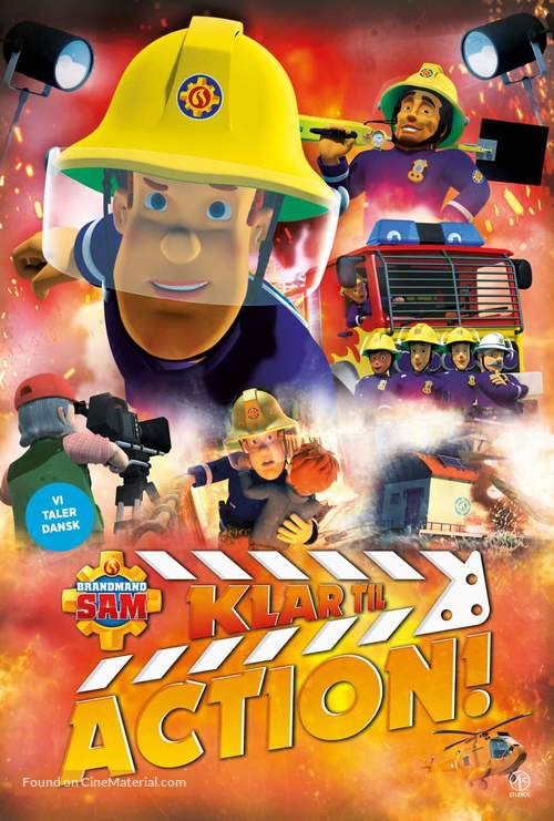 Fireman Sam: Set for Action! - Danish Movie Poster