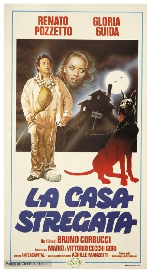 La casa stregata - Italian Theatrical movie poster