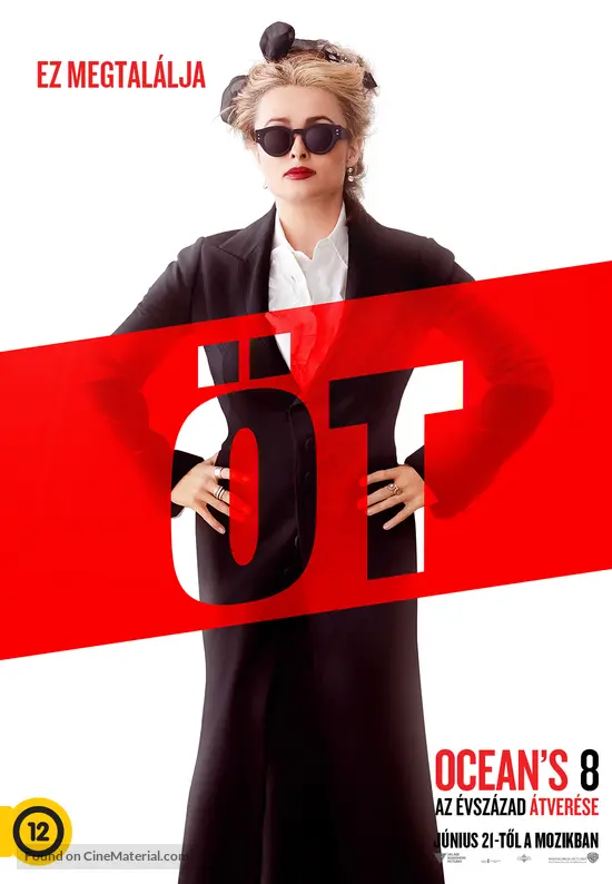 Ocean&#039;s 8 - Hungarian Movie Poster