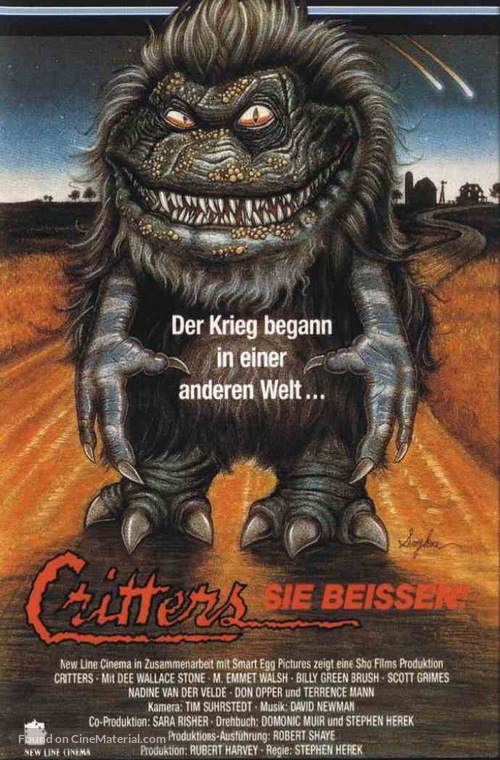 Critters - German Movie Cover