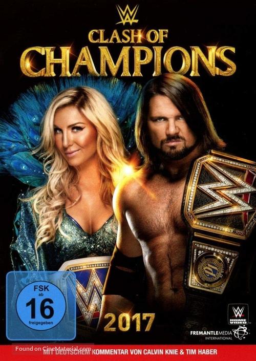 WWE: Clash of Champions - German DVD movie cover