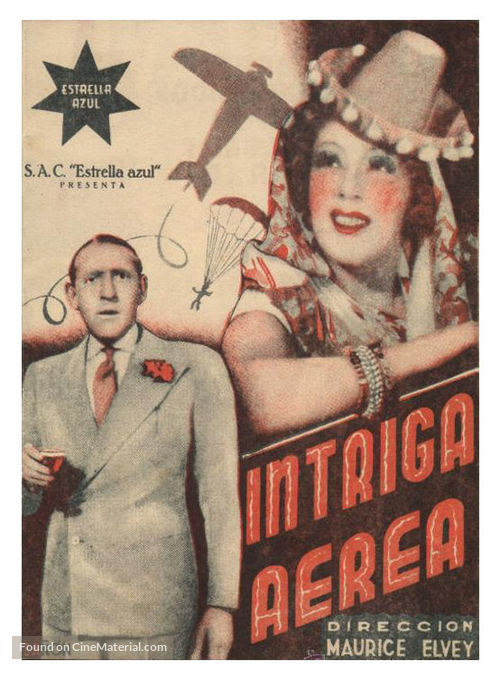 Under Your Hat - Spanish Movie Poster