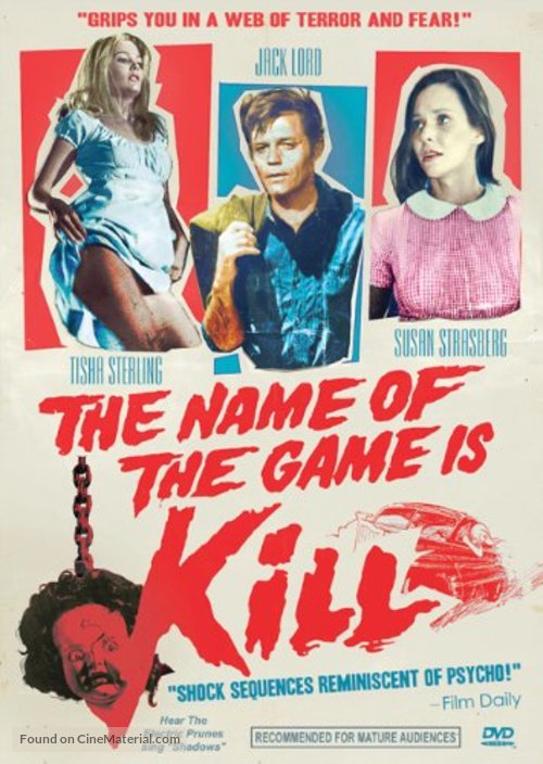 The Name of the Game Is Kill - DVD movie cover
