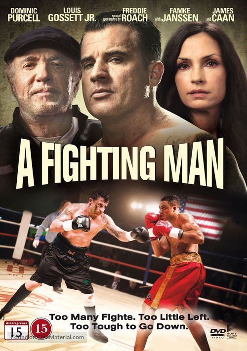 A Fighting Man - Danish DVD movie cover