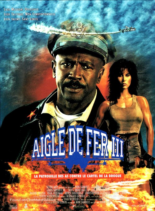 Aces: Iron Eagle III - French Movie Poster