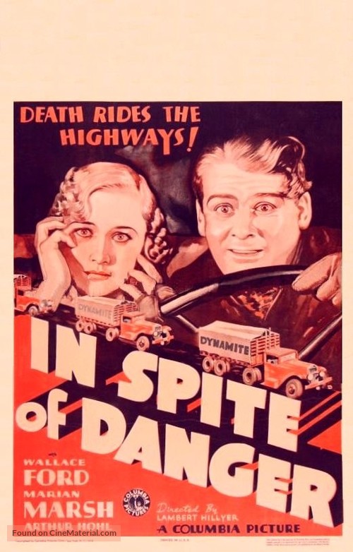 In Spite of Danger - Movie Poster