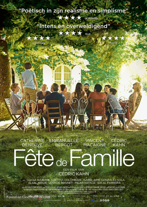 F&ecirc;te de famille - Dutch Movie Poster