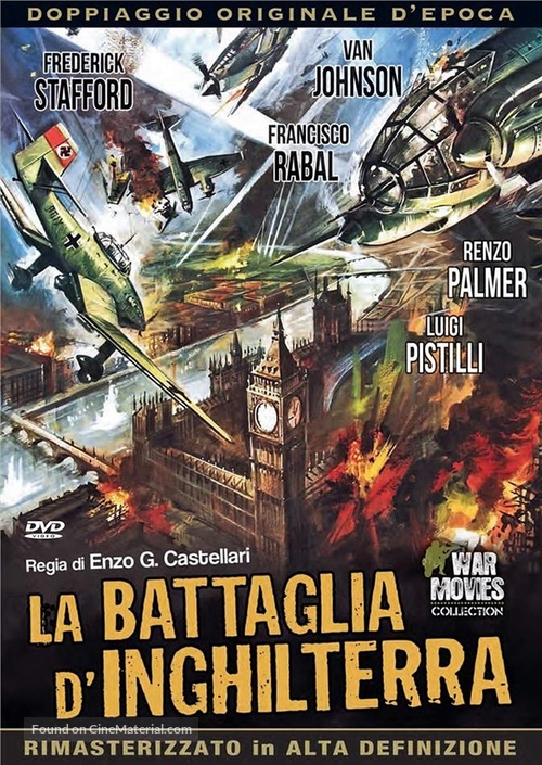 Battaglia d&#039;Inghilterra, La - Italian DVD movie cover