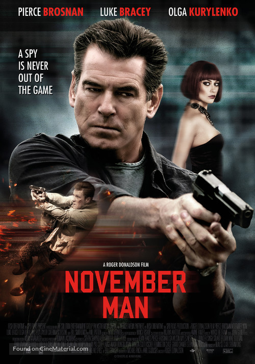 The November Man - Dutch Movie Poster