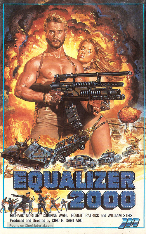 Equalizer 2000 - Finnish VHS movie cover