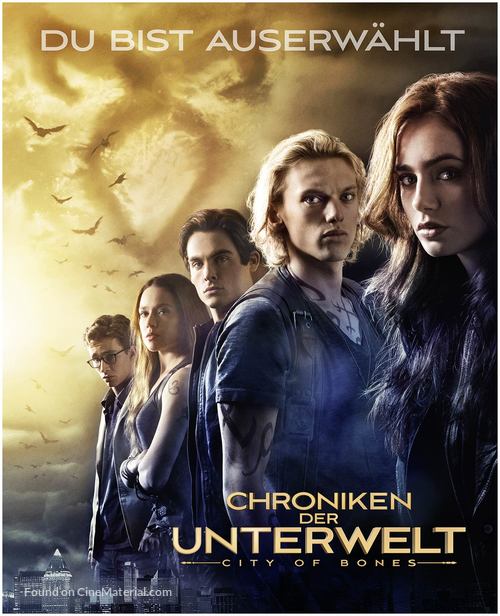 The Mortal Instruments: City of Bones - German Movie Poster