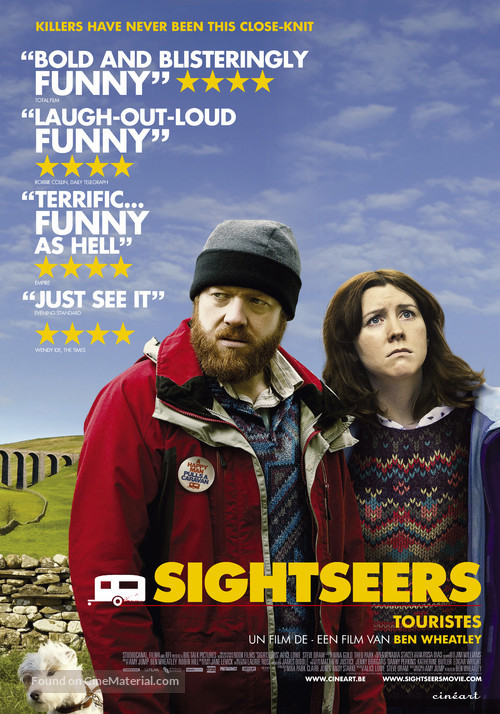Sightseers - Belgian Movie Poster