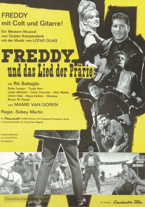 Freddy und das Lied der Pr&auml;rie - German poster