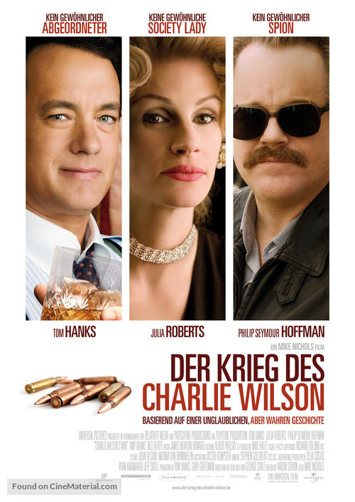 Charlie Wilson&#039;s War - German Movie Poster