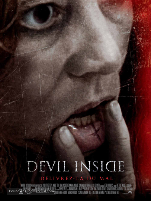 The Devil Inside - French Movie Poster