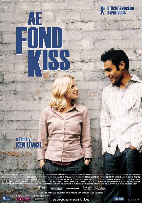 Ae Fond Kiss... - Belgian Movie Poster