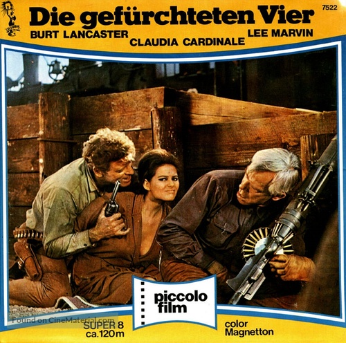 The Professionals - German Movie Cover