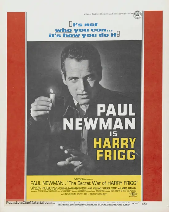 The Secret War of Harry Frigg - Movie Poster