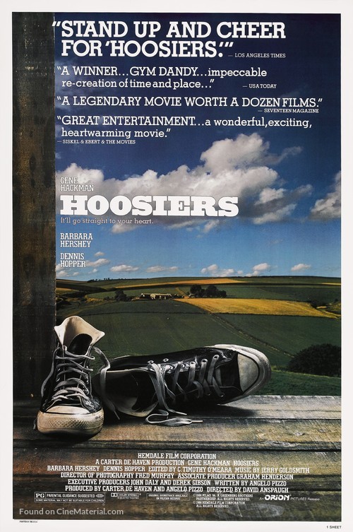 Hoosiers - Movie Poster