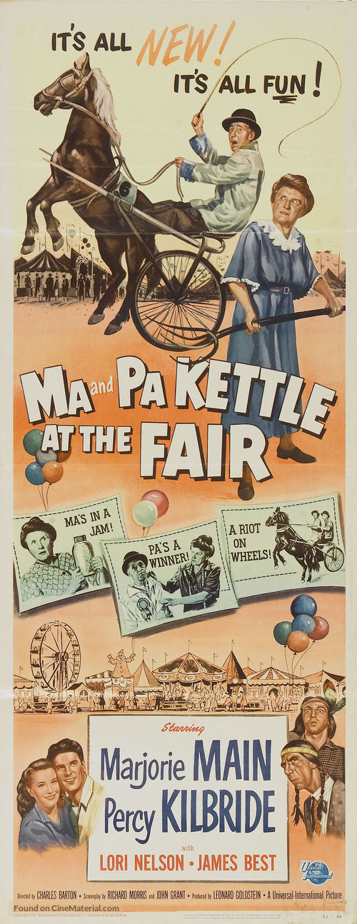 Ma and Pa Kettle at the Fair - Movie Poster