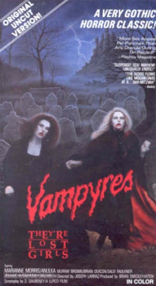 Vampyres - VHS movie cover