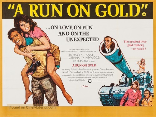 Midas Run - British Movie Poster