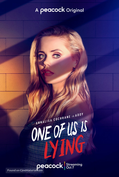 &quot;One Of Us Is Lying&quot; - Movie Poster