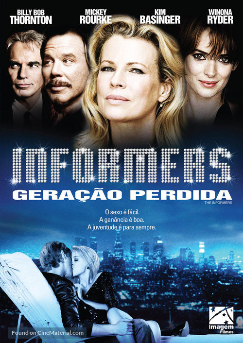 The Informers - Brazilian Movie Poster