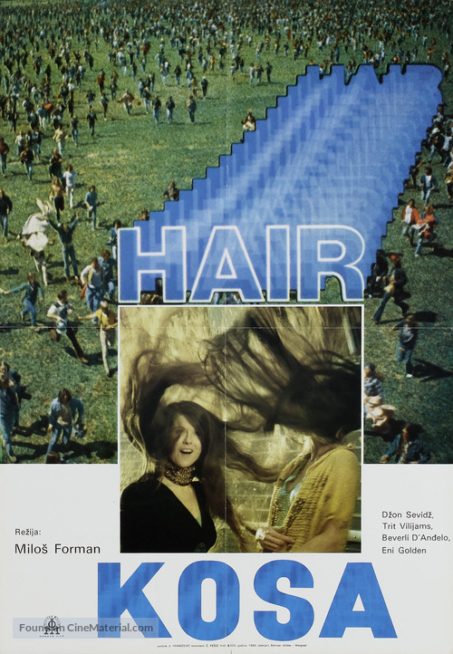 Hair - Yugoslav Movie Poster