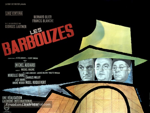 Les Barbouzes - French Movie Poster