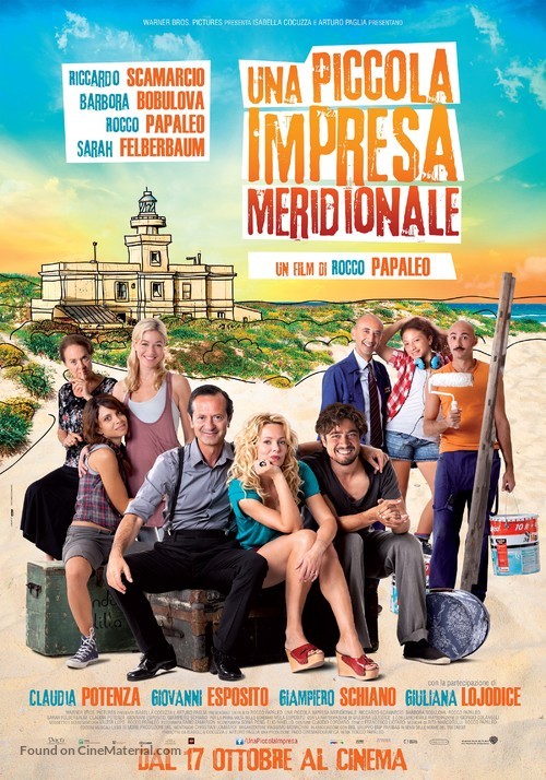 Una piccola impresa meridionale - Italian Movie Poster